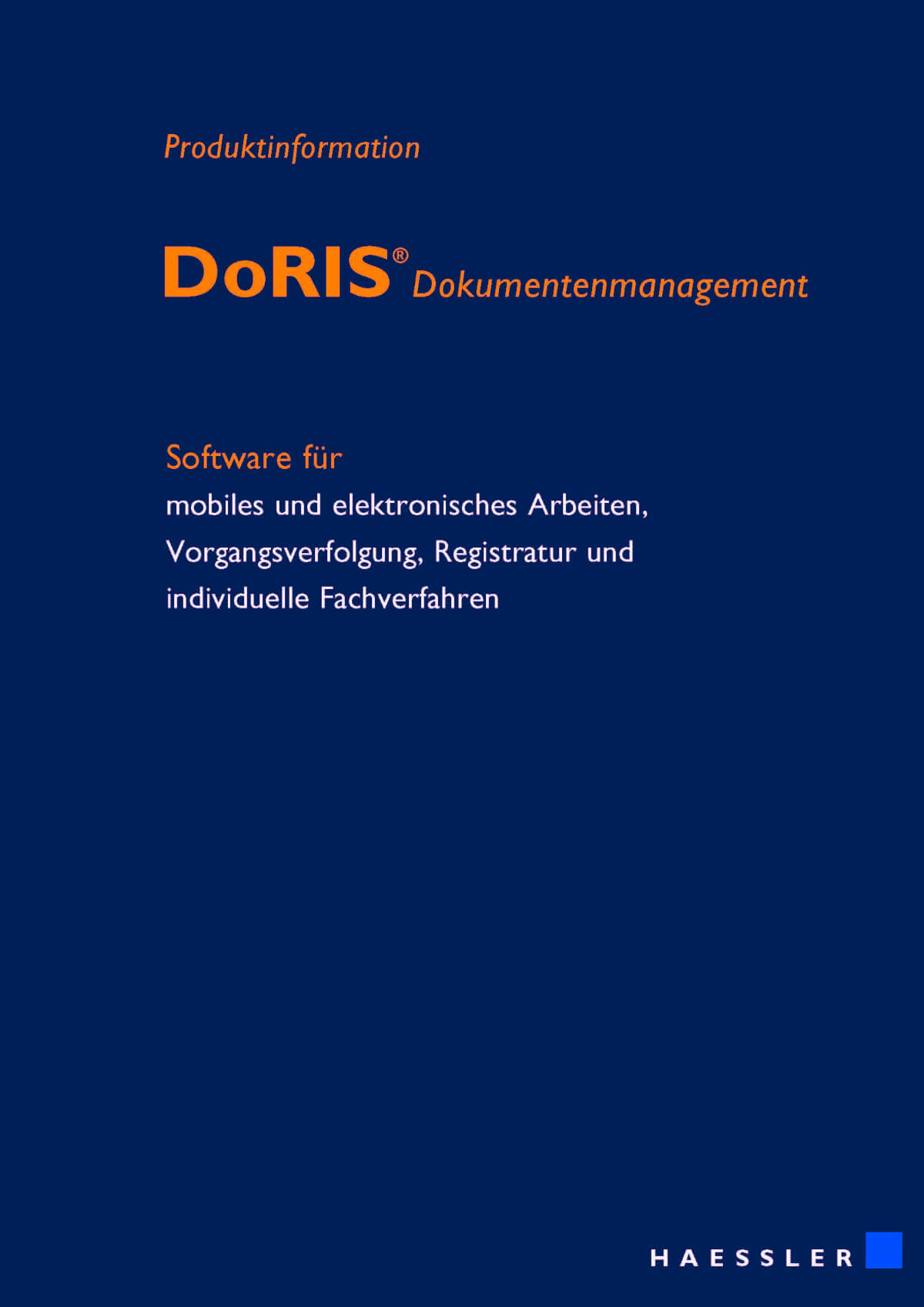 DoRIS Katalog